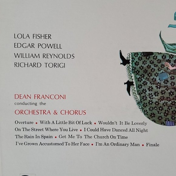 My Fair Lady vinyl album Dean Franconi conducting - Picture 7 of 7